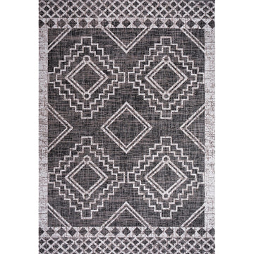 Marokko Diamond Tribal Medallion Indoor/outdoor Area Rug